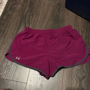 Under Armour Women's Purple Shorts